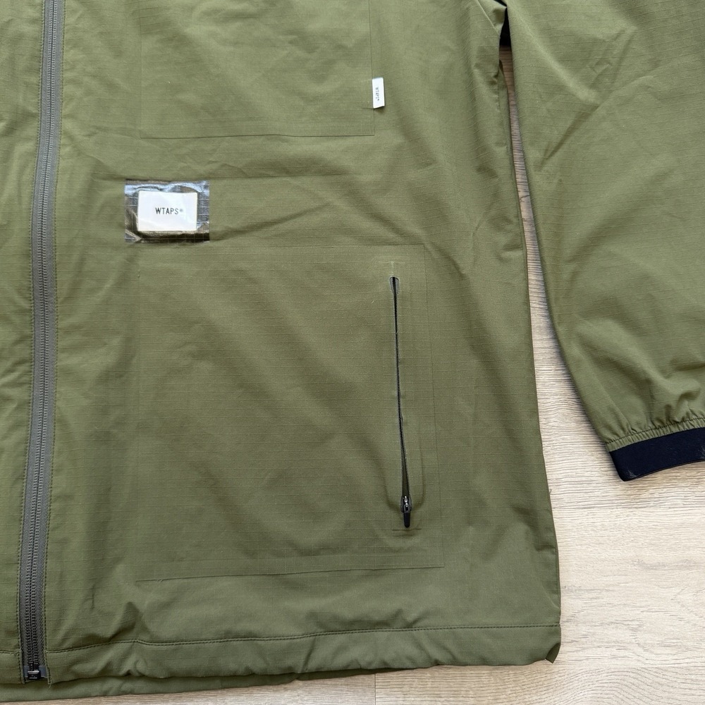WTAPS x Oakley Keys Ripstop Jacket Men's‎ Large Olive Green Full Zip Tactical - Picture 2 of 16